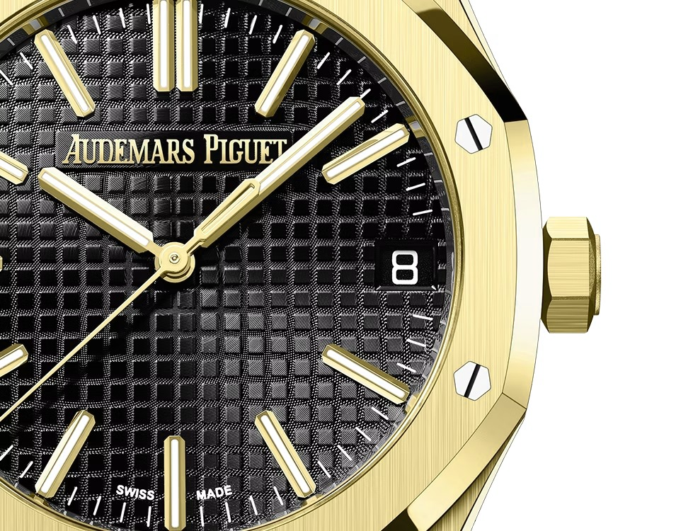 Gold Audemars Piguet With Black Dial