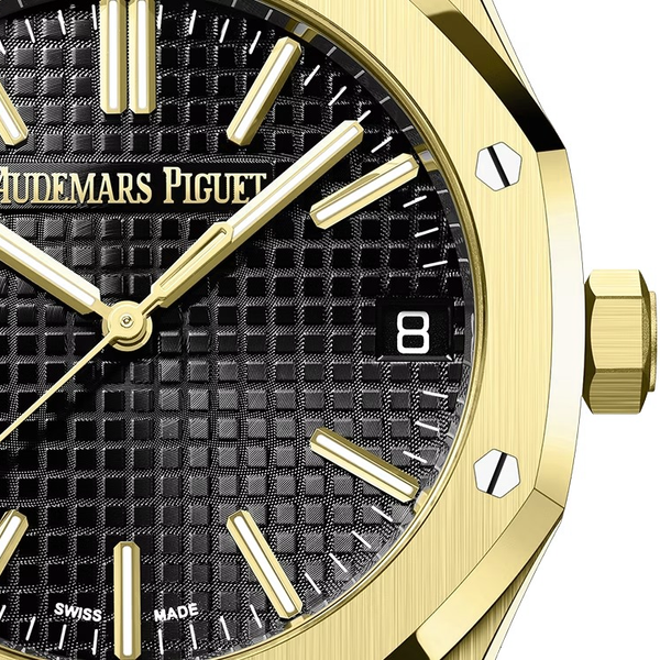 Gold Audemars Piguet With Black Dial