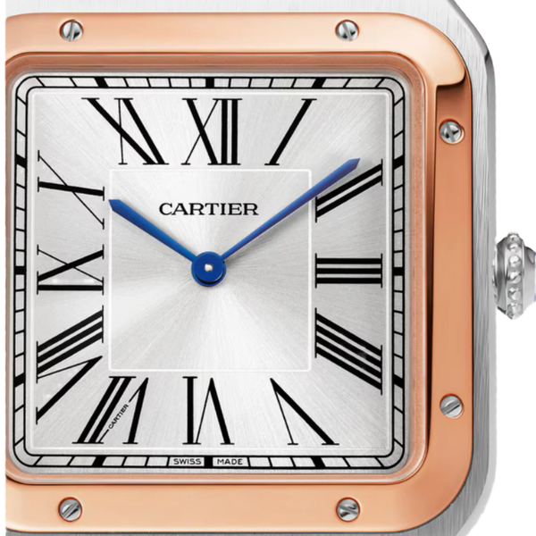 Cartier Santos Dumont | White & Rose Gold