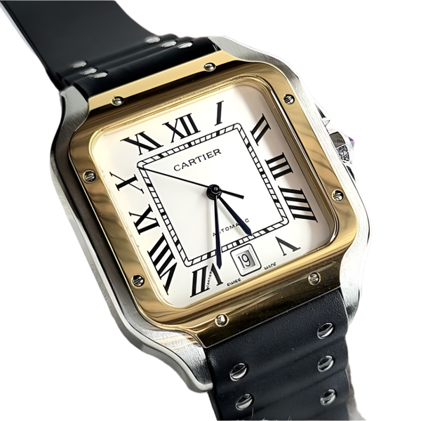 Cartier Santos Dumont | White & Gold