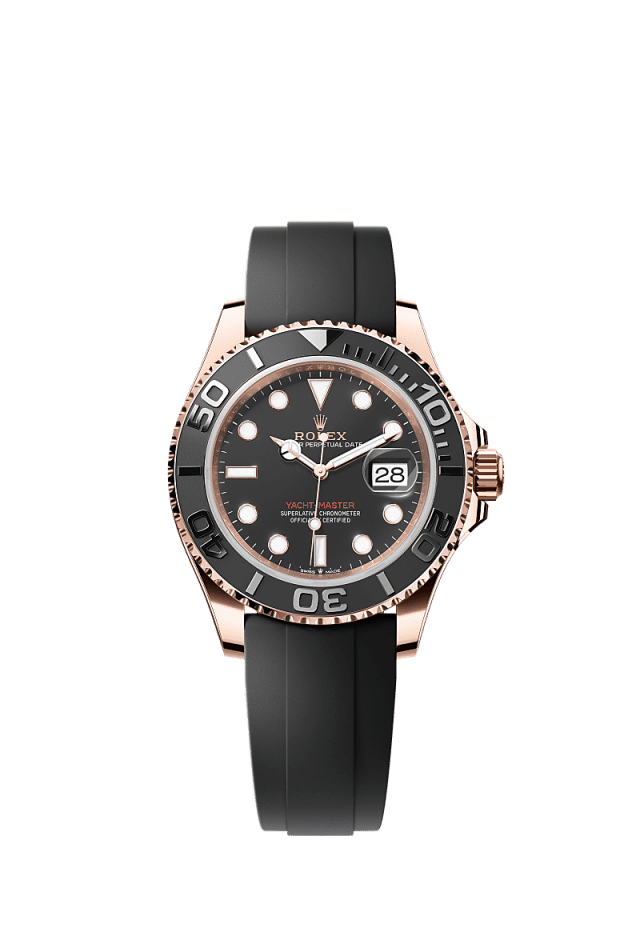 Yacht-Master Premium Rose Gold With Black Dial