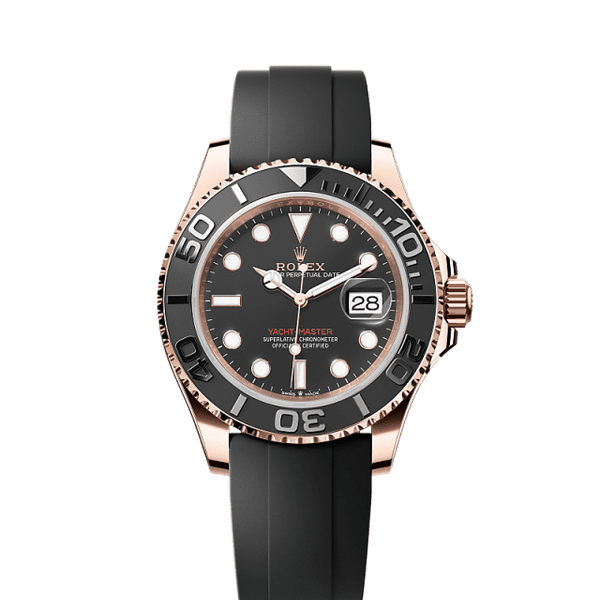 Yacht-Master Premium Rose Gold With Black Dial